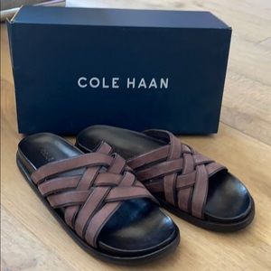 Cole Haan men’s leather sandals
